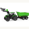 WORXX Traktor Deutz-Fahr Agrotron 7250 TTV mit Anhänger