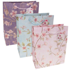 Geschenktasche Blütenzauber gr