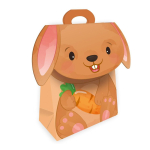 Tasche m. Verschluss "Hase"