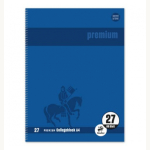 Collegeblock A4 Lin 27 blau