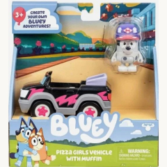 BLUEY Fahrzeug mit Figur sortiert