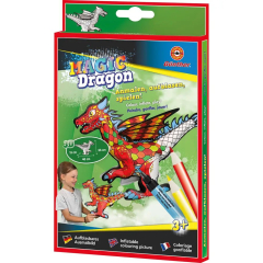 Ausmalbild Magic Dragon