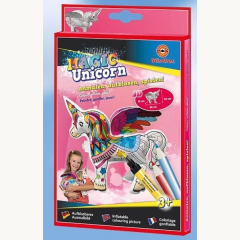 Ausmalbild Magic Einhorn