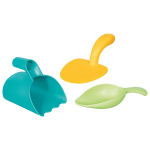 Sandschaufeln, 3fach sortiert