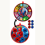 Klettwurfscheibe "Spider-Man" mit Bällen