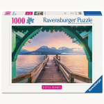 Romatischer Steg am Lac d`Annecy
