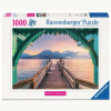 Romatischer Steg am Lac d`Annecy