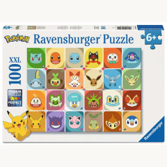 Pokémon Gesichter 100 Teile XXL