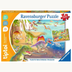 Puzzle für kleine Entdecker: Dinosaurier