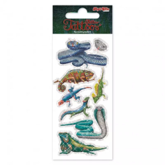 Glitter-Tattoo Reptilien