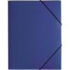 Gummizugmappe PP A4 blau