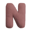 Buchstabenkissen N rose