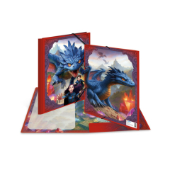 Sammel-/Gummizugmappe A4 Dragon