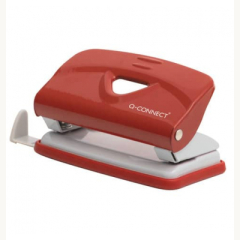 Locher Metall 10 Blatt rot/grau