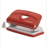 Locher Metall 10 Blatt rot/grau