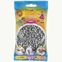 HAMA Bügelperlen  kieselgrau