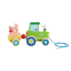 Ziehfigur Traktor