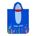 Poncho-Handtuch für Kinder-Shark