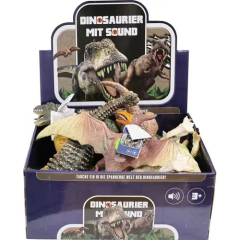 Dinosaurier mit Sound, 6-f.sort.,i.Displ