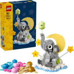 40814 Iconic Schwebender Baby-Elefant