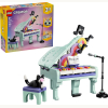 31392 Deko-Klavier mit Katze
