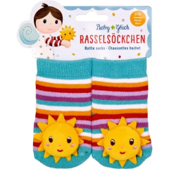 Rasselsöckchen Sonne