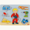 goKi Steckpuzzle Handwerker