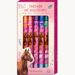 Fineliner mit Rollstempel