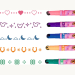 Fineliner mit Rollstempel