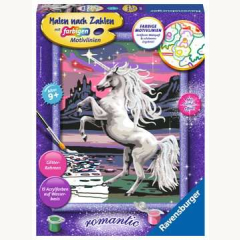 Malen nach Zahlen Einhorn
