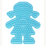 HAMA Bügelperlen Maxi Stiftplatte Mädchen