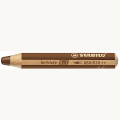 Farbstift Woody 3in1 braun
