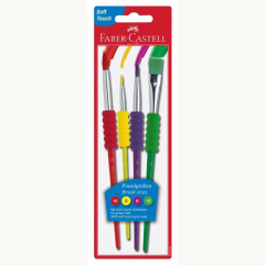 Faber-Castell Haarpinsel-Set bunt