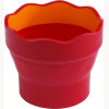 Faber-Castell  Wasserbecher Clic & Go rot